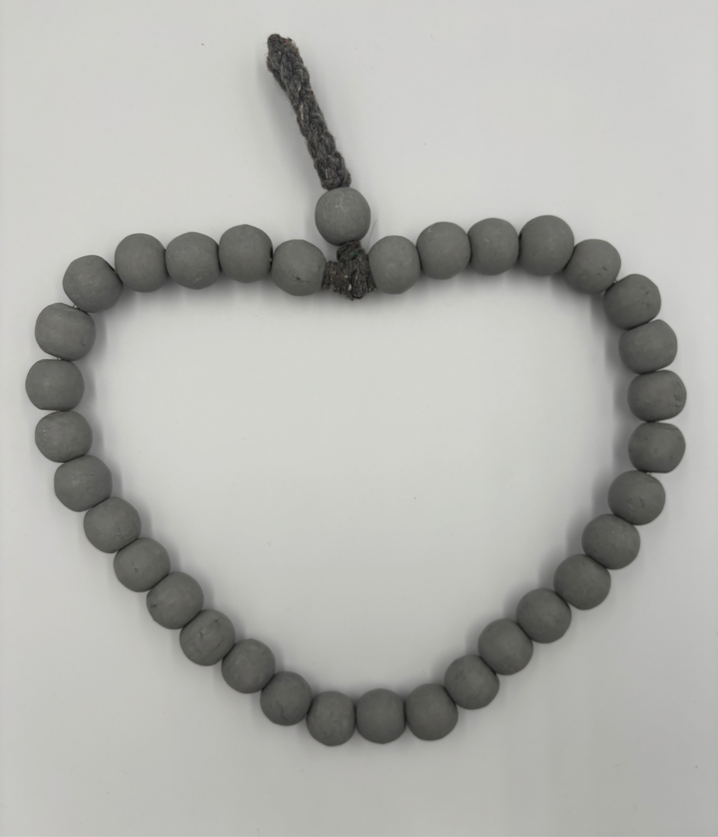 Boho Beaded Heart Wall Hanger