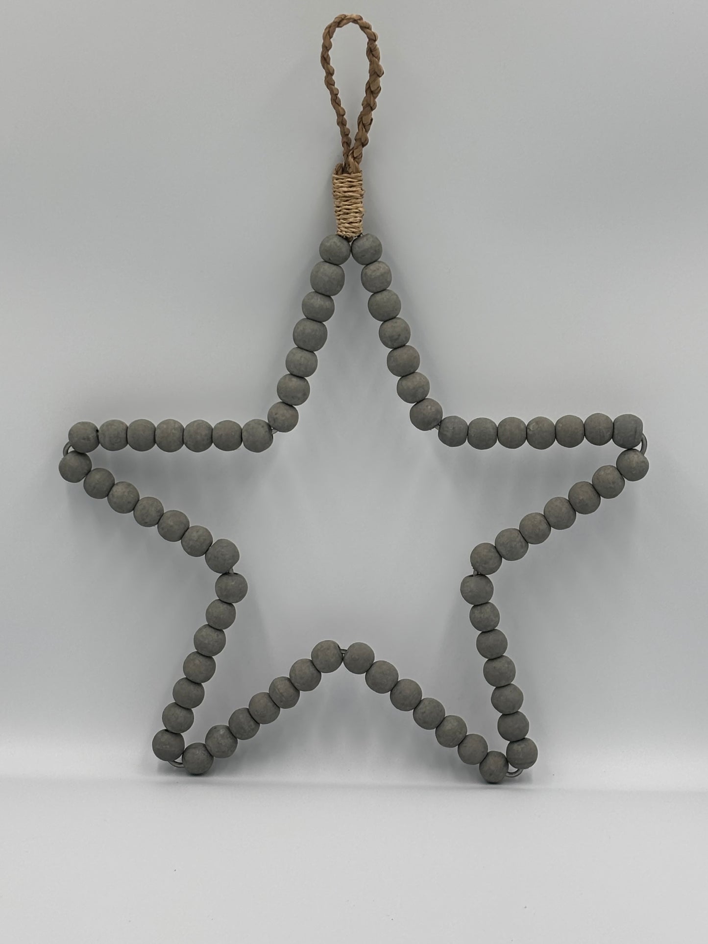 Boho Beaded Star Wall Hanger