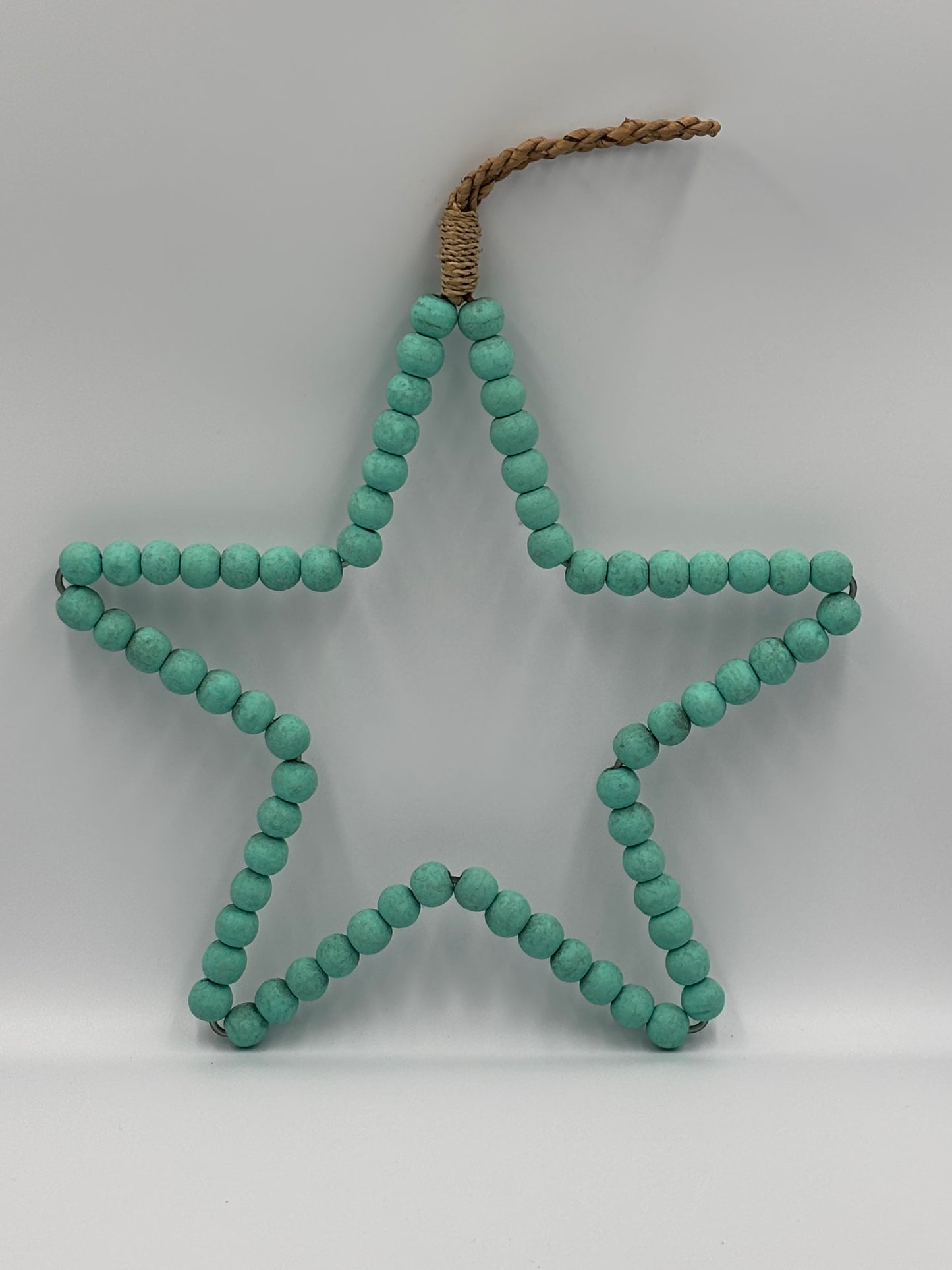 Boho Beaded Star Wall Hanger