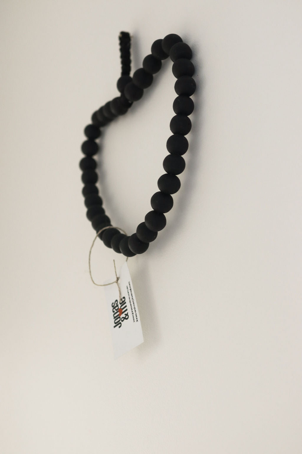 Boho Beaded Heart Wall Hanger